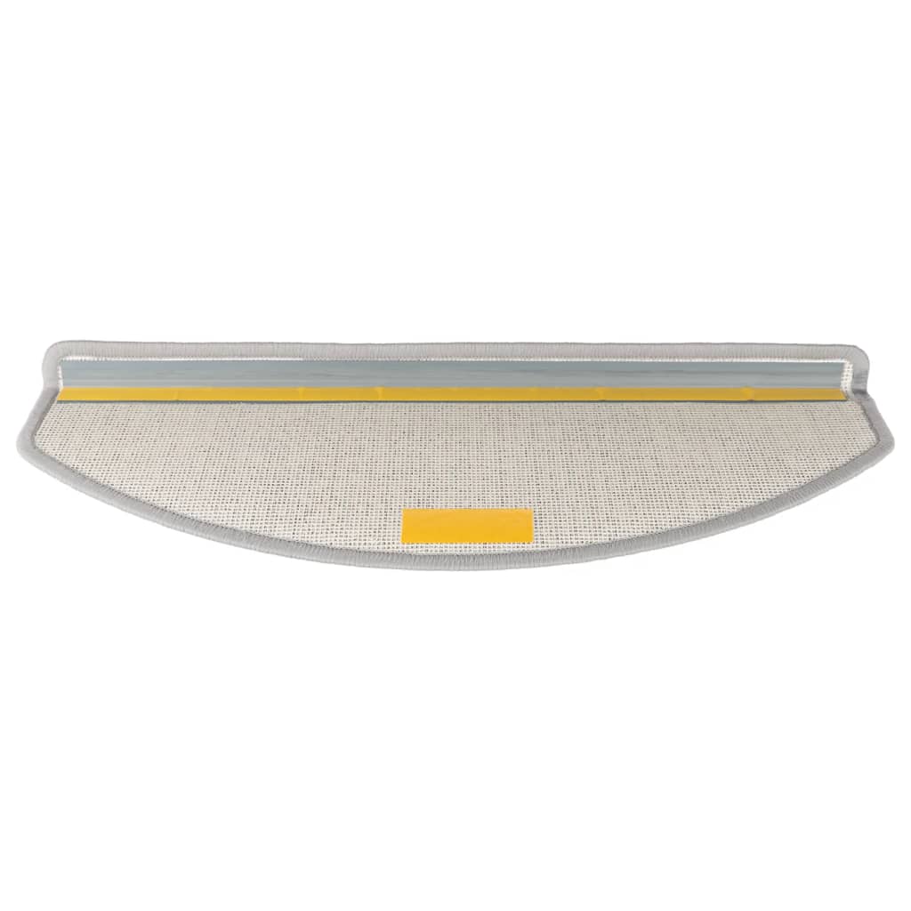 Stufenmatten 15 Stk. 56x17x3 cm Anthrazit Halbrund