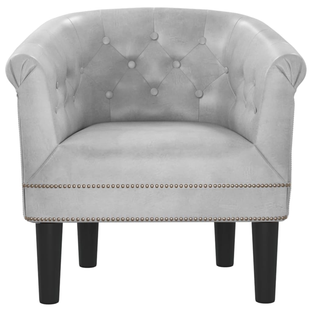 Clubsessel Gold Kunstleder