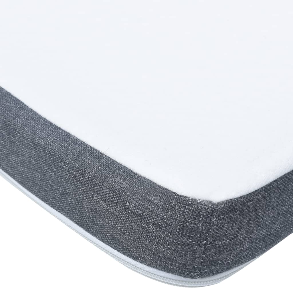 Boxspringbett-Matratzenauflage 200 x 120 x 5 cm Mittelweich