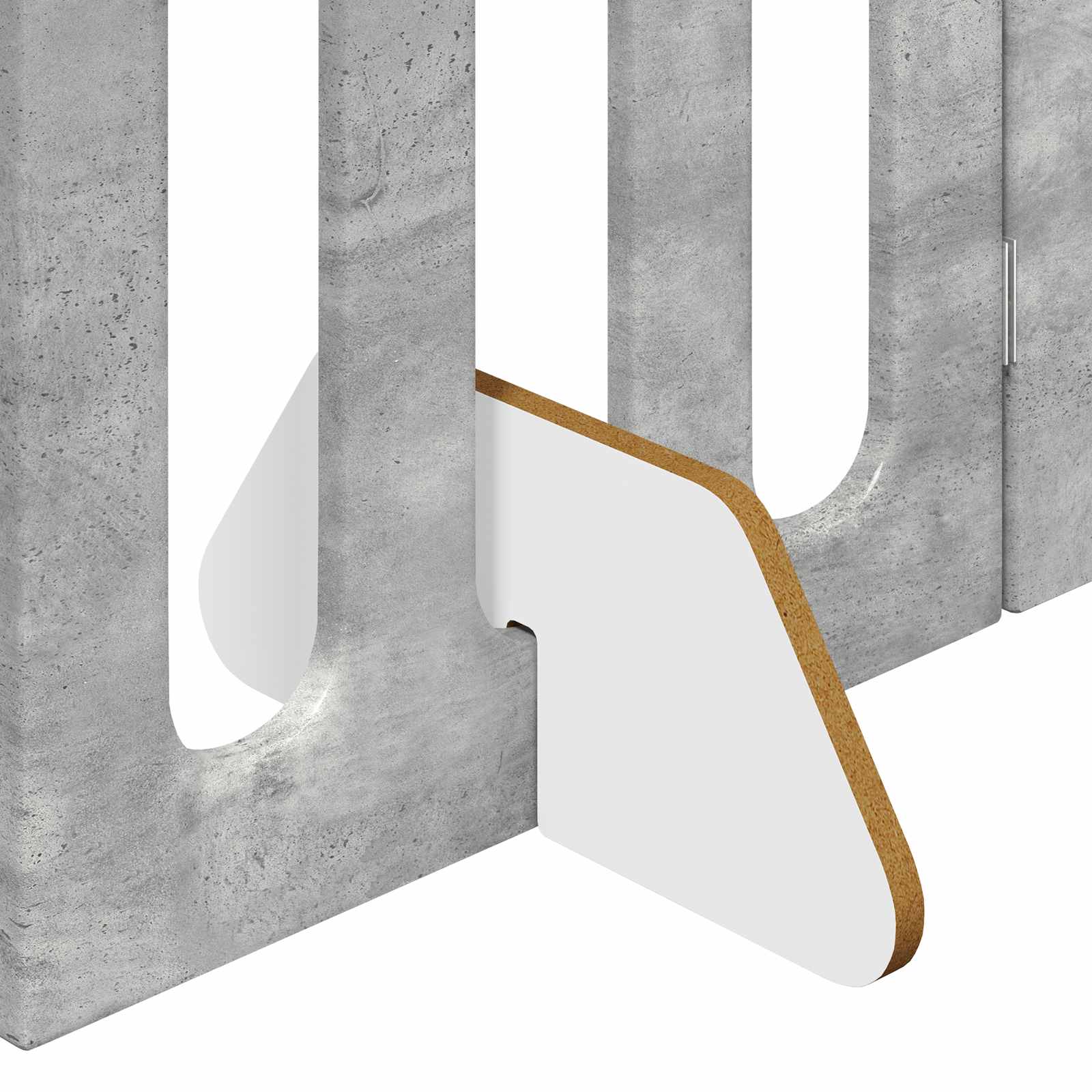 Faltbarer Haustierzaun 2 pcs Weiß 100,5 x 38 x 70 cm