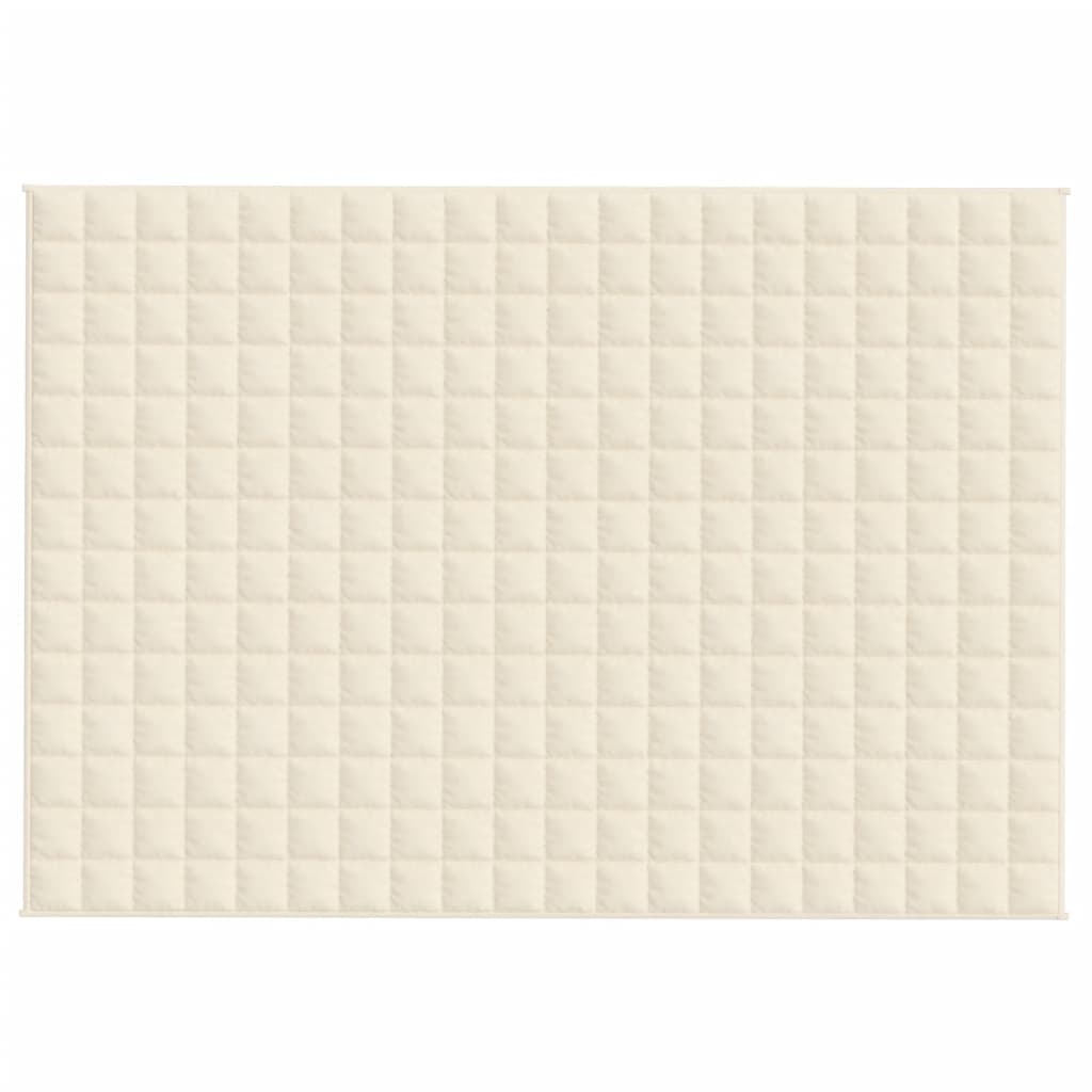 Gewichtsdecke Grau 122x183 cm 5 kg Stoff