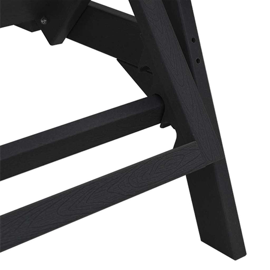 Sonnenliege 2 pcs Weiß 195,5 x 53 x 98,5 cm Polyethylen