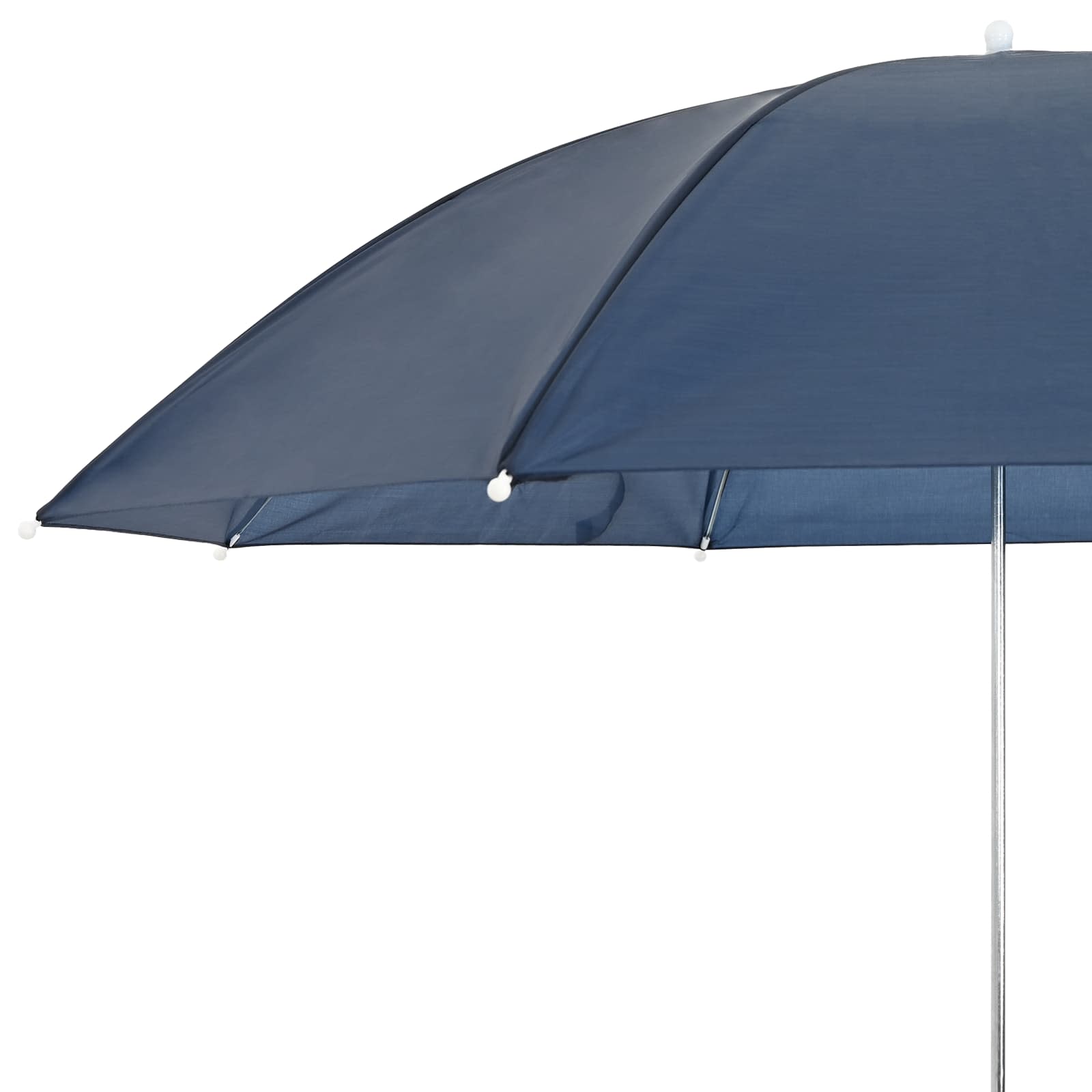 Sonnenschirm mit Klemme 2 pcs Feuersteinrot Ø 105 x 86 cm