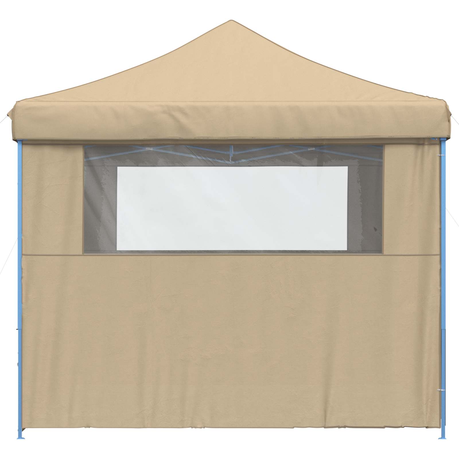 Partyzelt Faltbar Pop-Up Schwarz 292x292x315 cm