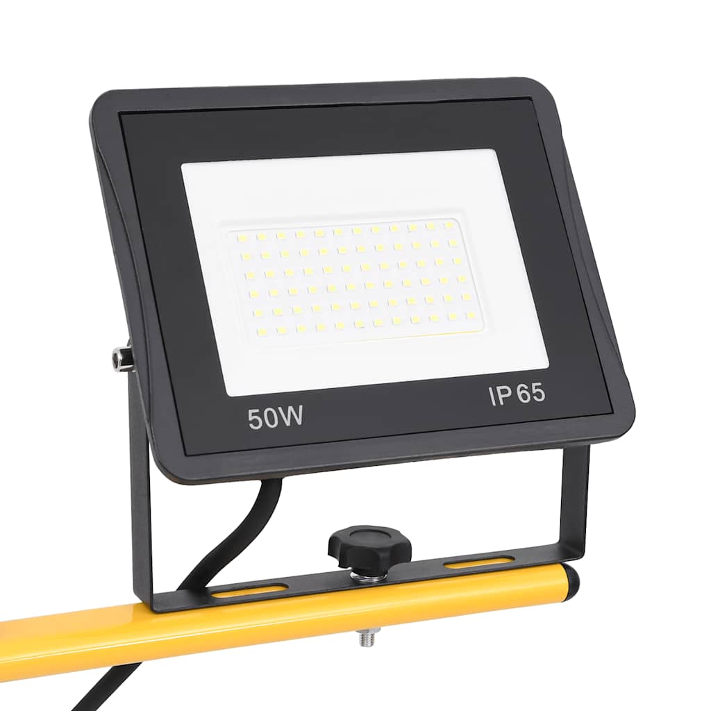LED-Fluter mit Stativ 2x10 W Warmweiß