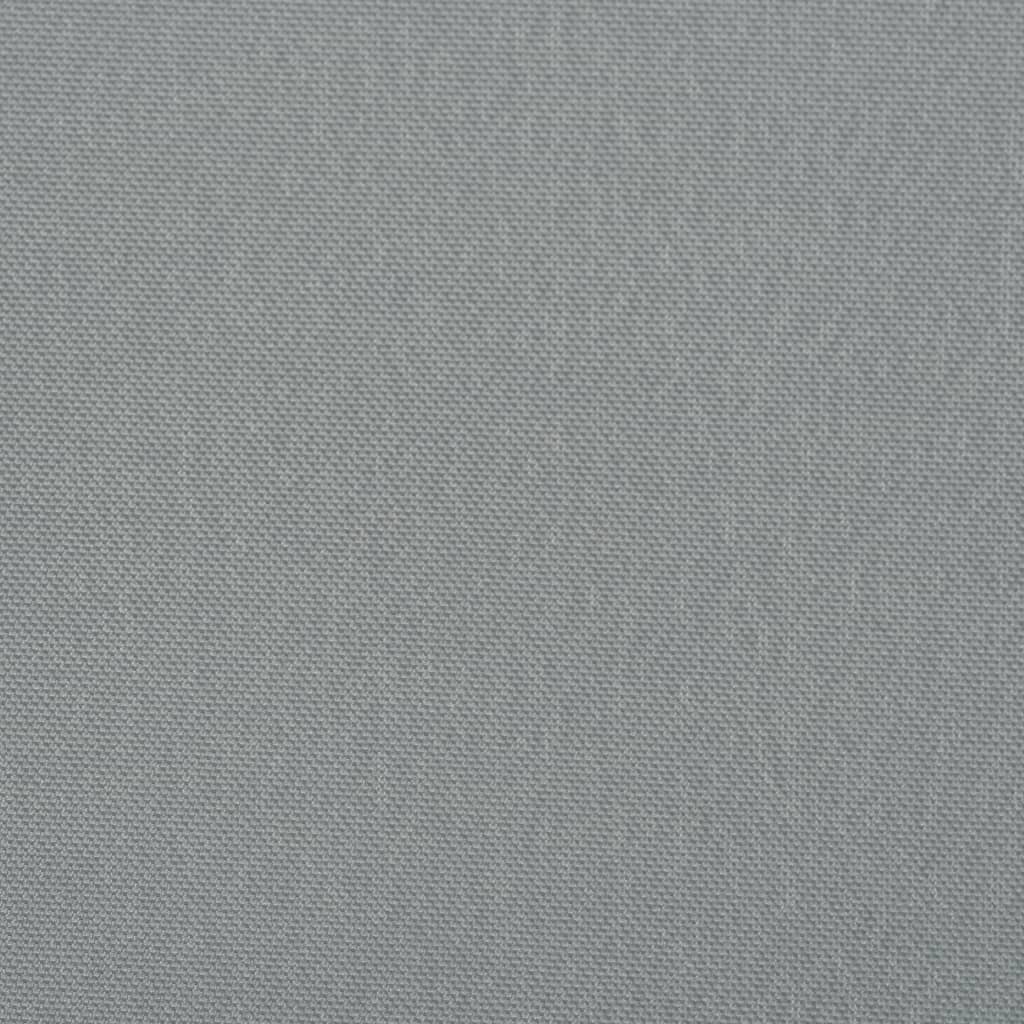 Faltbarer Terrassen-Seitenfächer Grau 240 × 160 cm