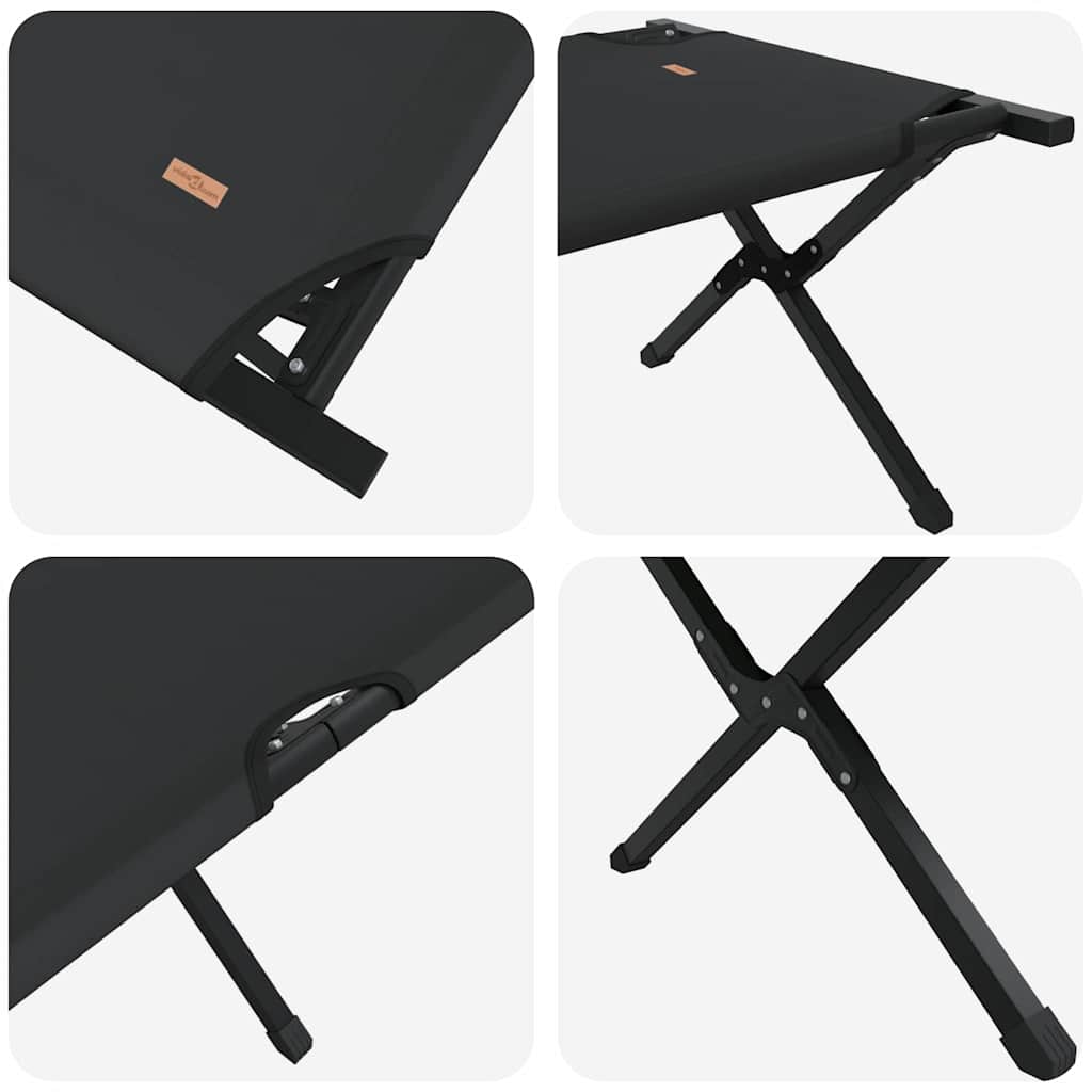 Klapp Schlafbett fürs Camping Blau 193 x 69 x 45 cm