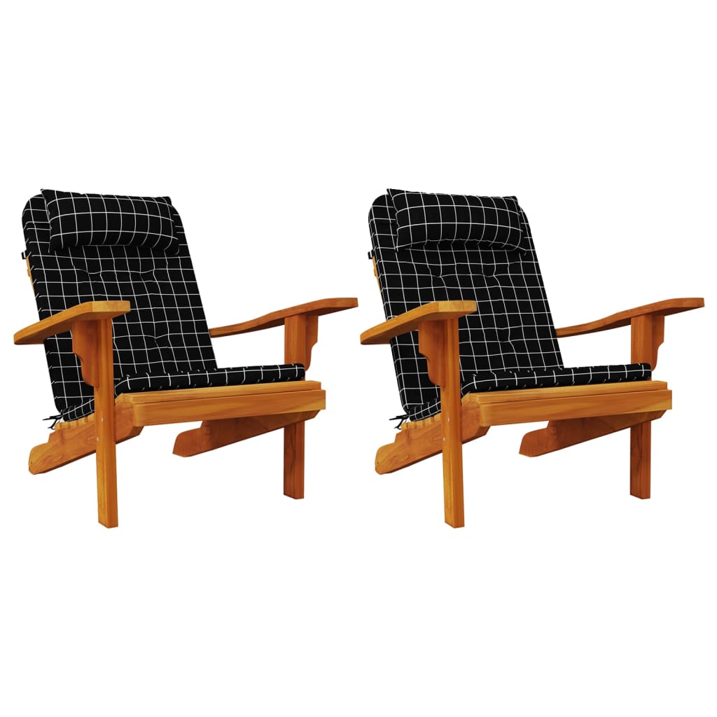 Adirondack-Auflagen 2 Stk. Hellblau Oxford-Gewebe