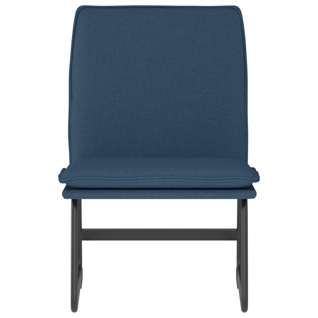 Loungesessel Hellgrau 52x75x76 cm Stoff