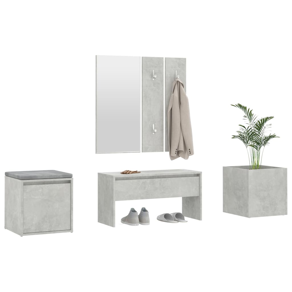 Garderoben-Set Sonoma-Eiche Holzwerkstoff