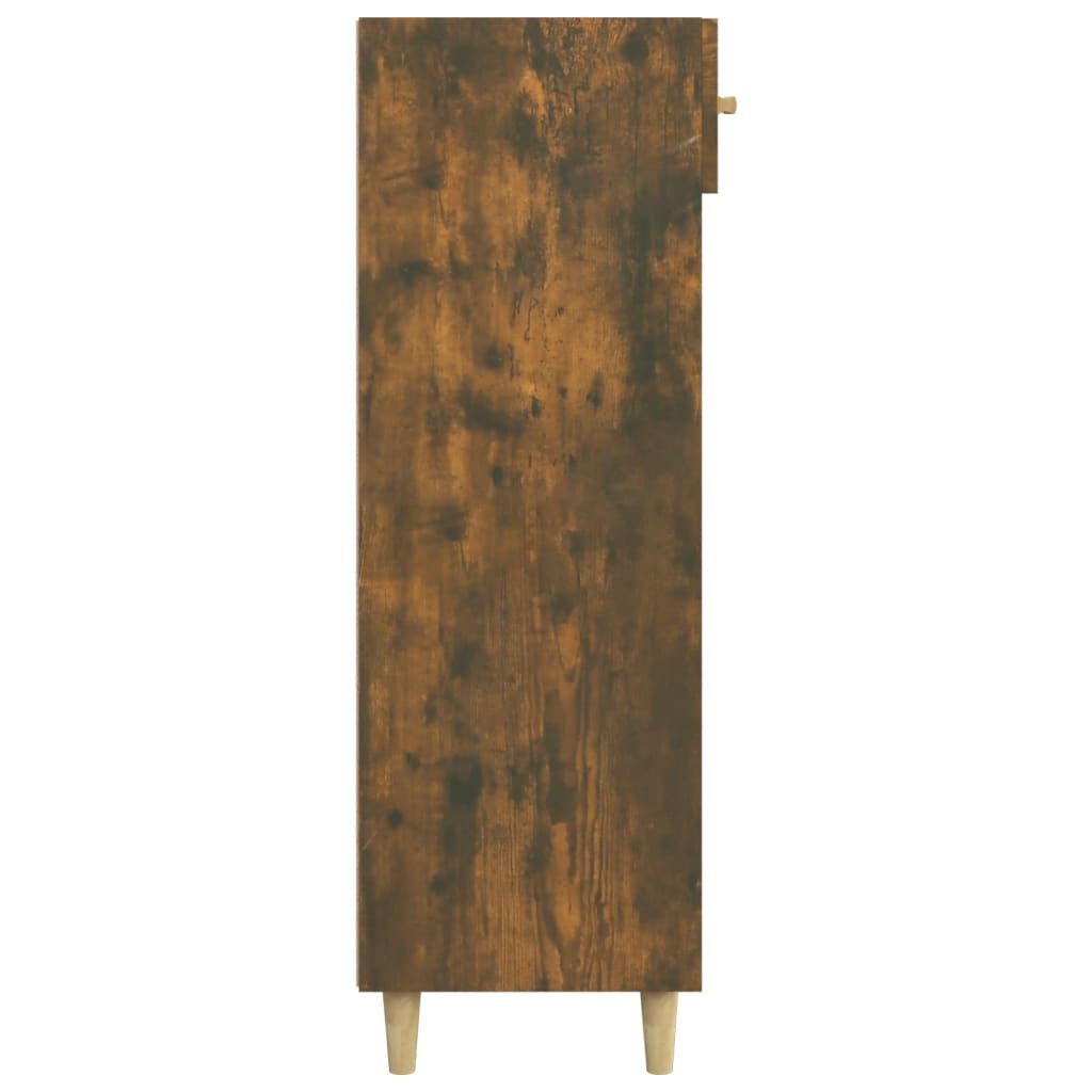 Schuhschrank mit Regal Altholz 60 x 35 x 105 cm Holzwerkstoff