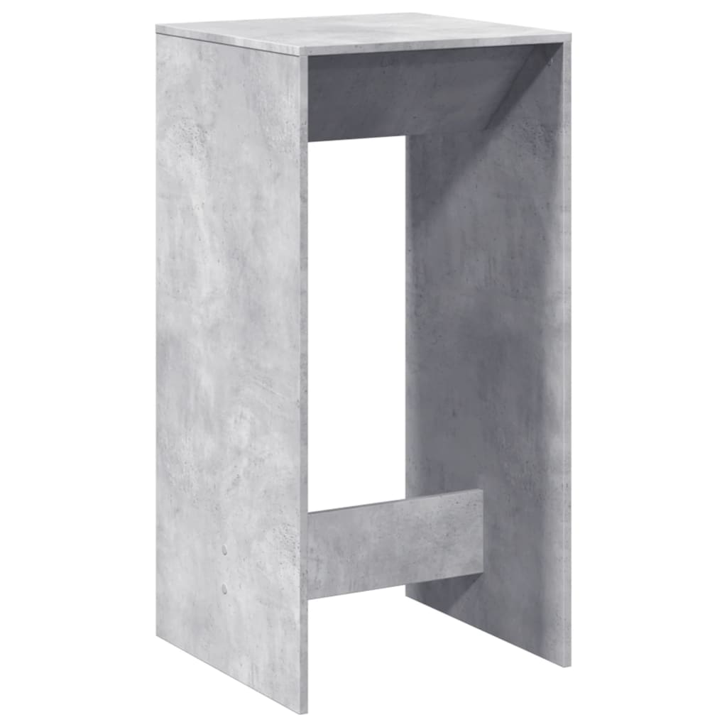 Bartisch Schwarz Eichen-Optik 102 x 50 x 103,5 cm Holzwerkstoff