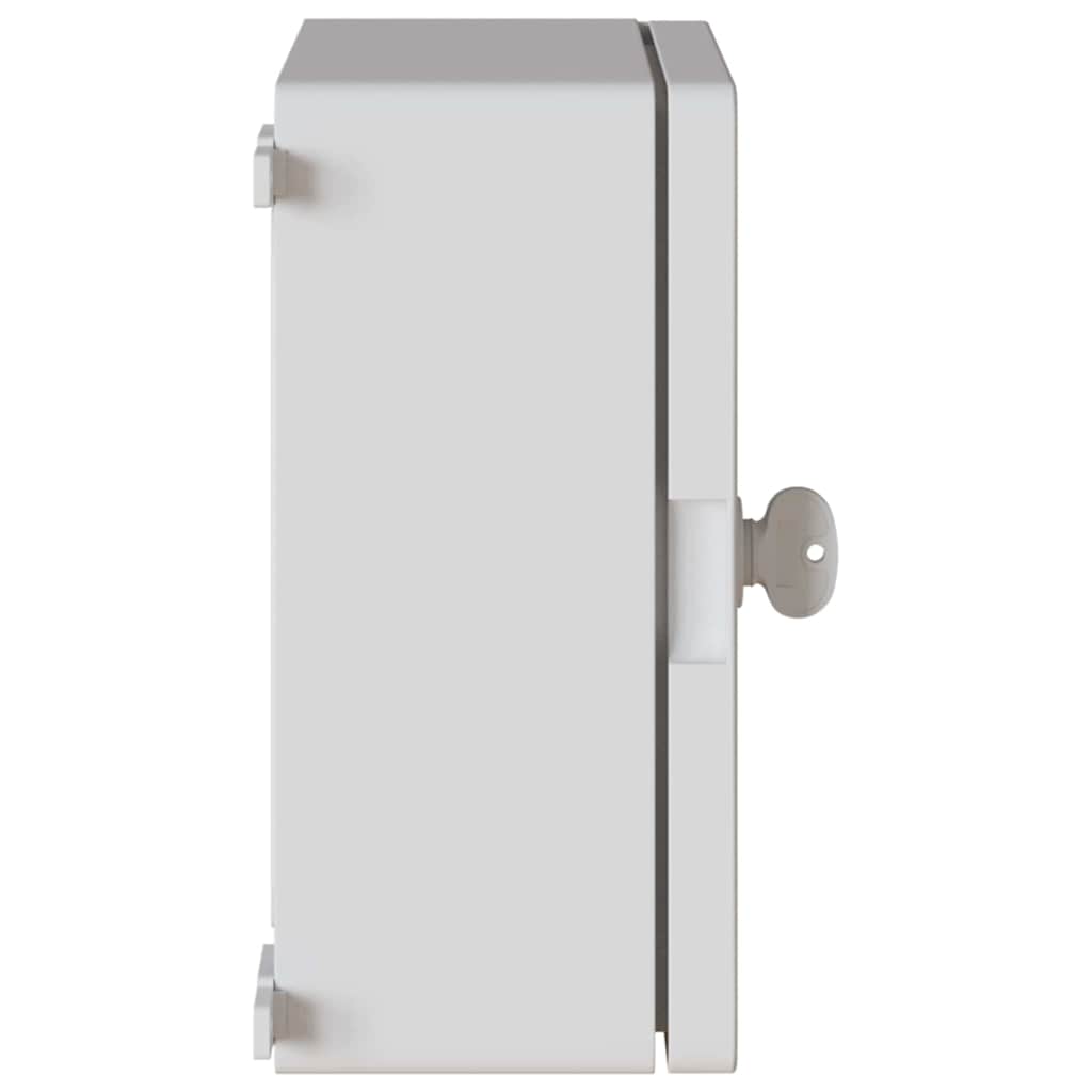 Steuerungsschrank Grau 25 x 13 x 24 cm ABS Kunststoff