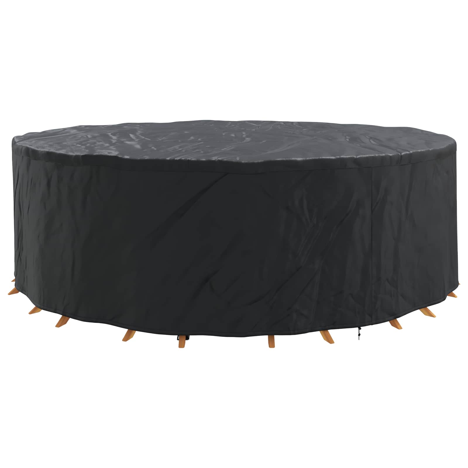 Möbelbezug Schwarz 102 x 102 x 71 cm 210D Oxford Stoff