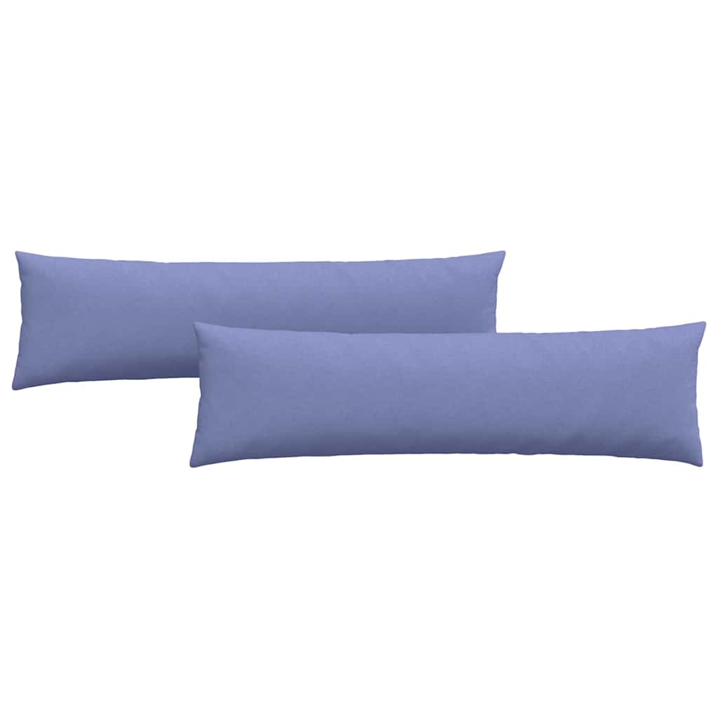 Sofakissen 2 pcs Hellgrau 50 x 30 cm Stoff