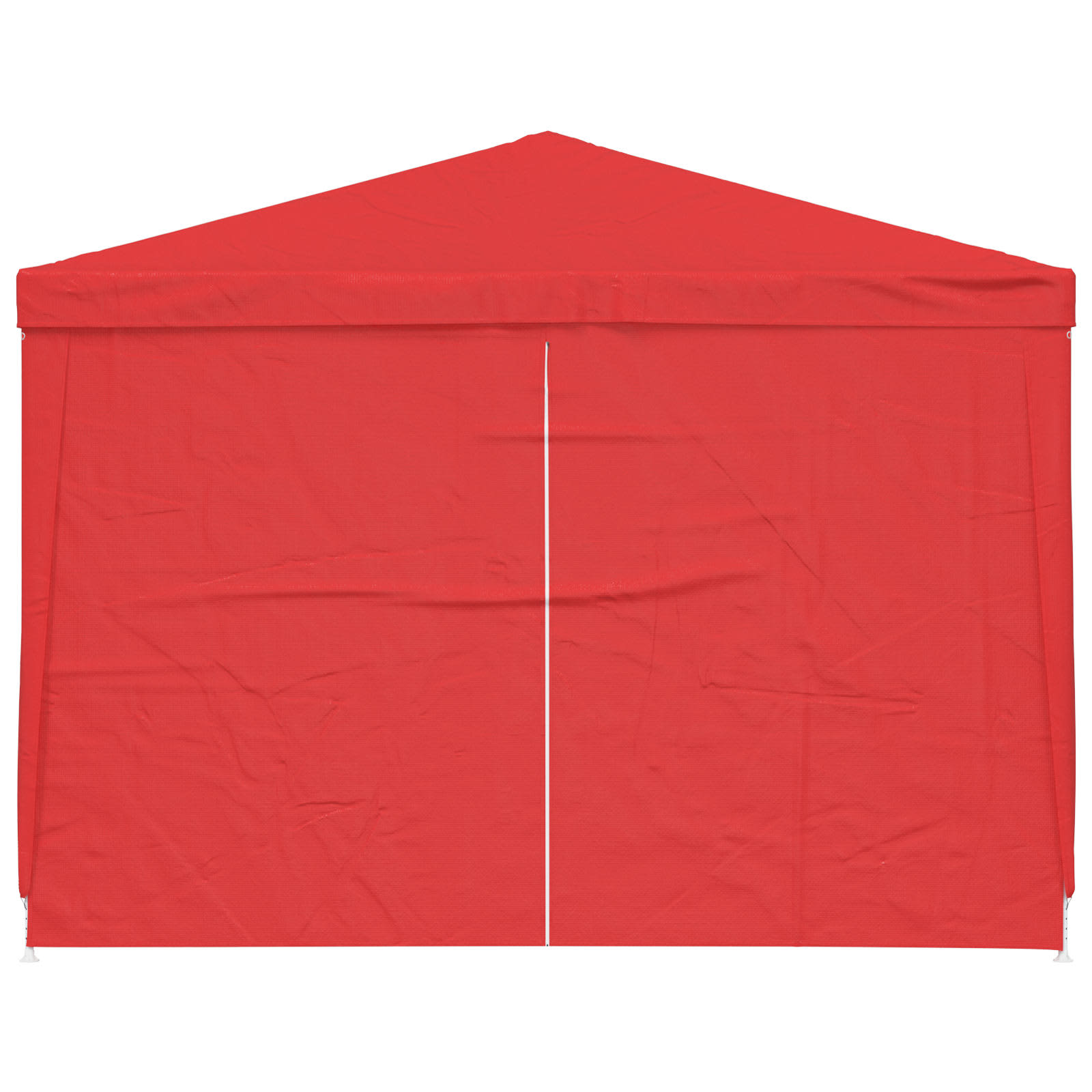 Party-Zelt 400 x 300 x 255 cm Rot PE und Stahl