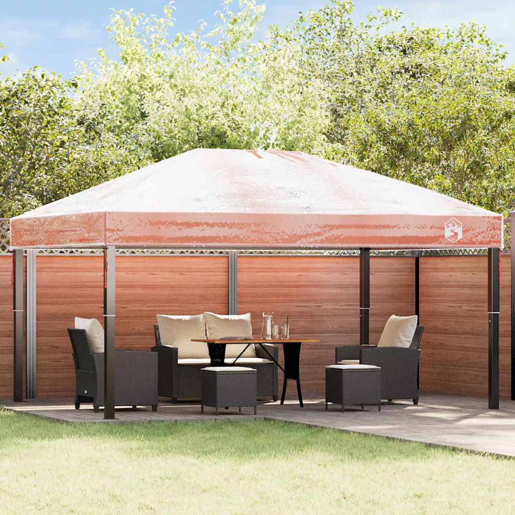 Ersatzbezug für Pavillon Transparent 300 x 300 x 26 cm PVC