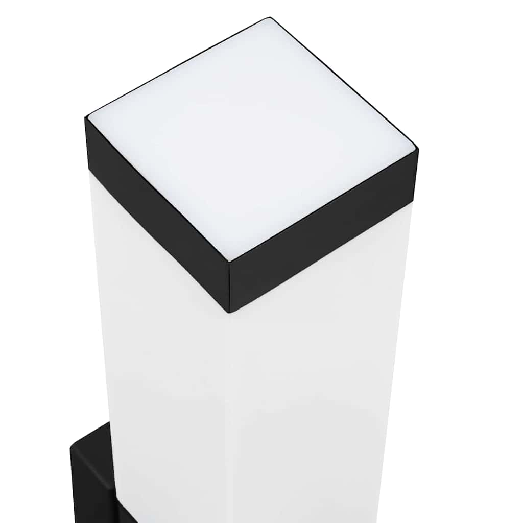 Außenwandleuchte Silber 10,5 x 6 x 33 cm Edelstahl und Plastik
