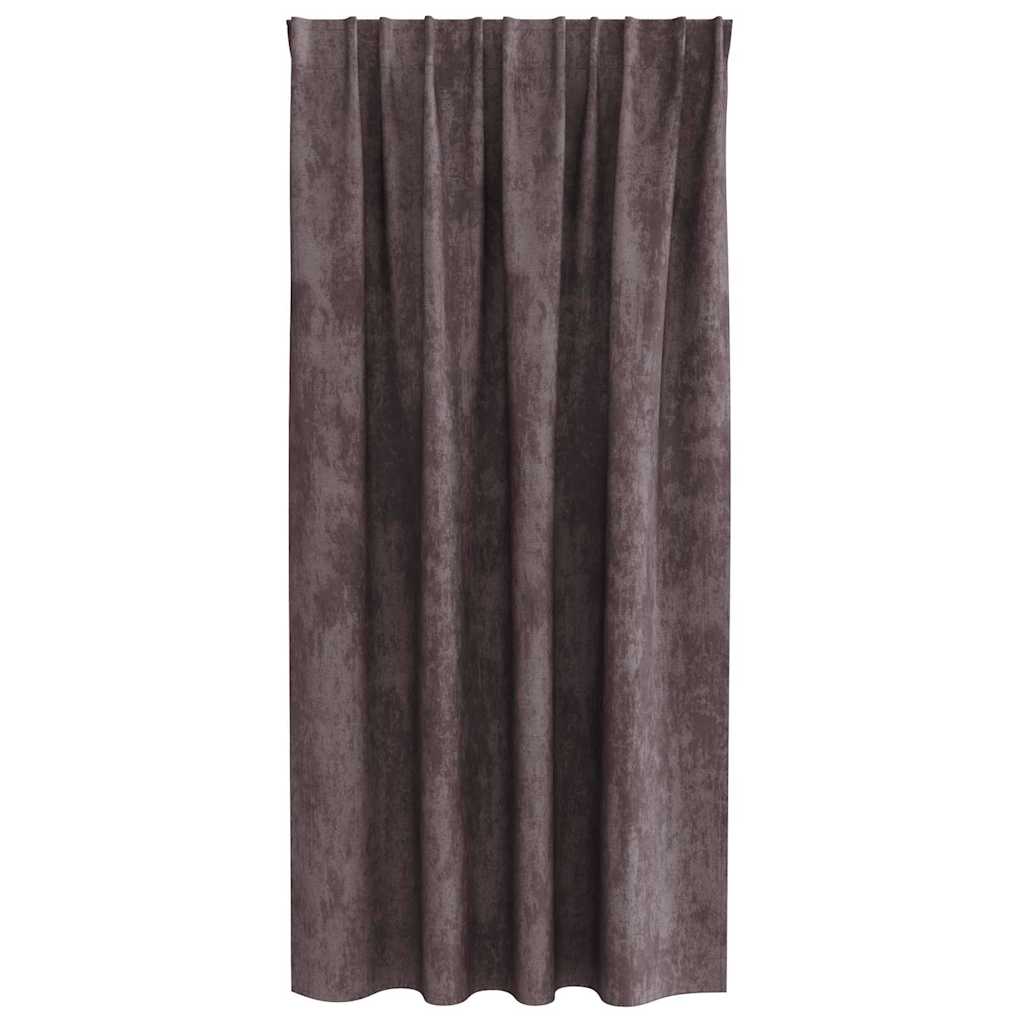 Samtvorhänge mit Vorhängen 2 pcs Weinrot 140 x 140 cm Samt