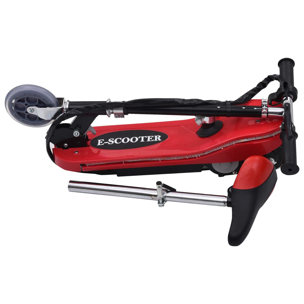 E-Scooter mit LED 120 W Schwarz