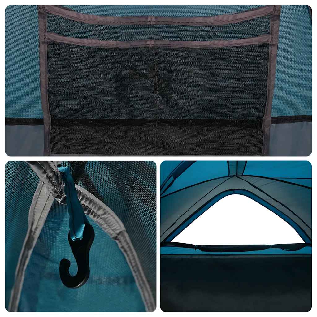 Campingzelt 1 Person Grün Wasserfest