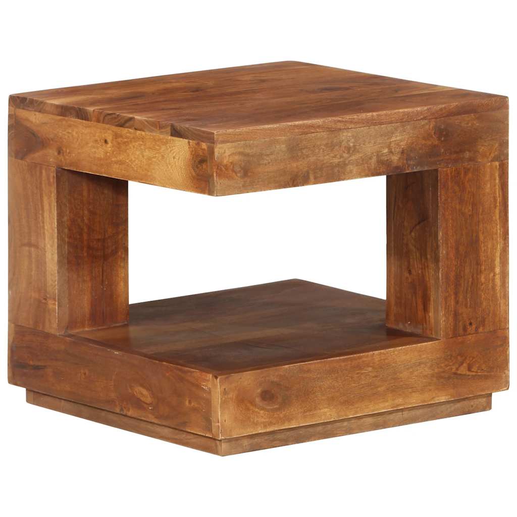 Couchtisch 45x45x40 cm Massivholz Akazie