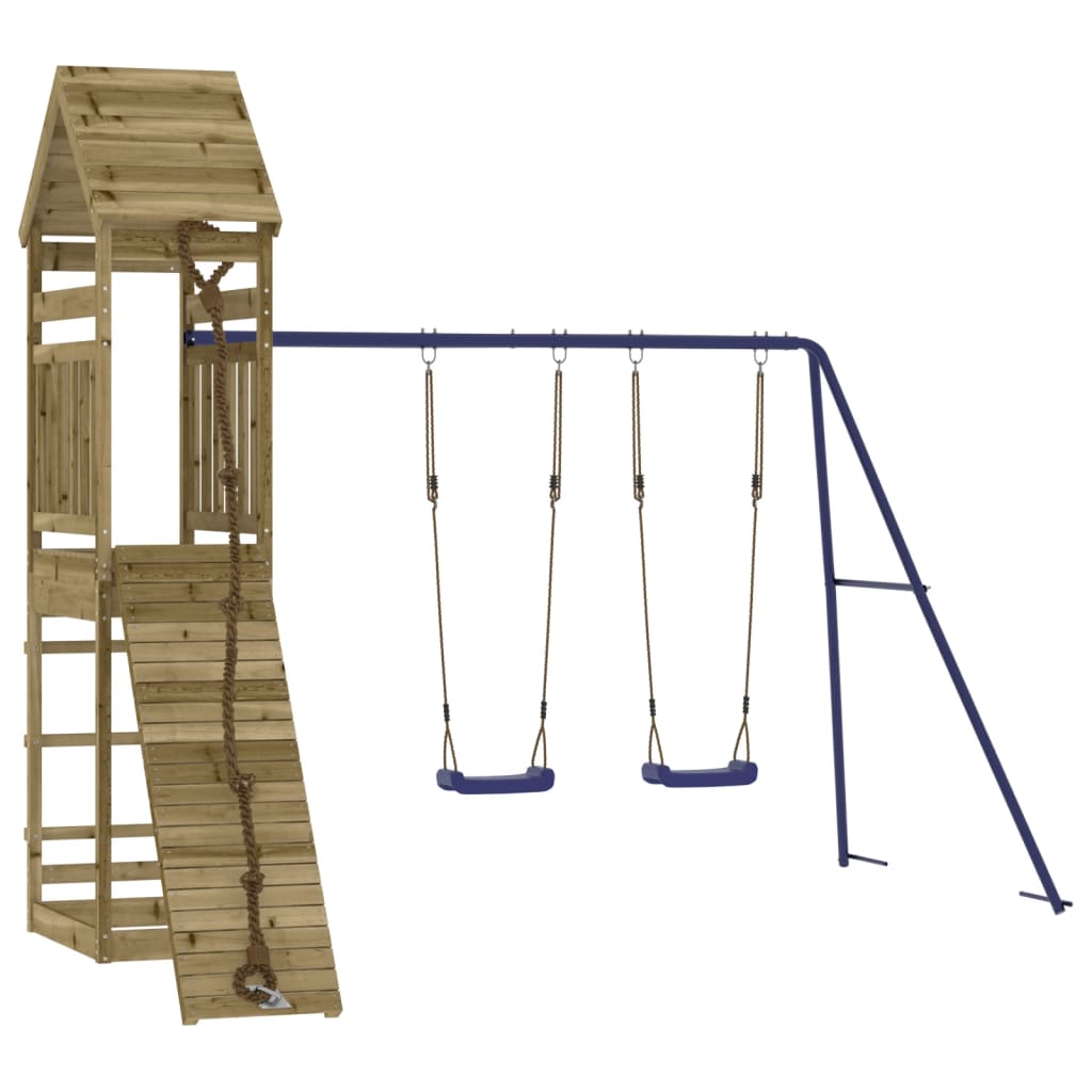 Spielturm Massivholz Kiefer