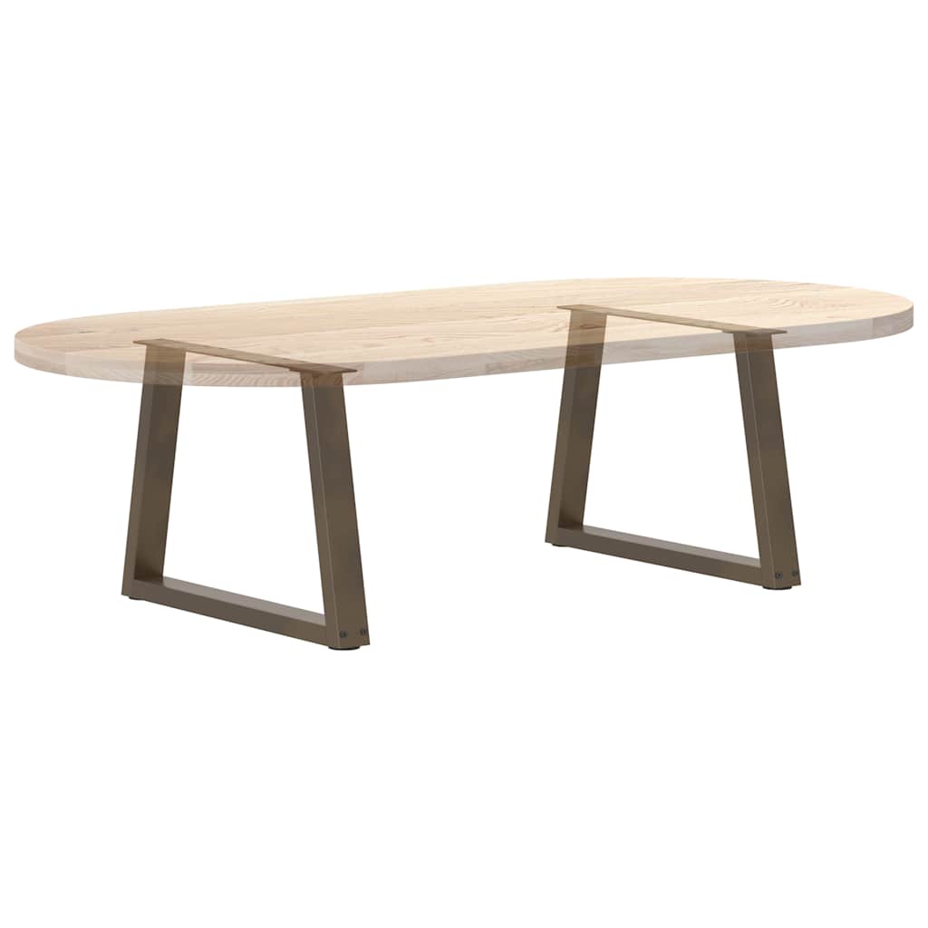 Couchtischbeine V-Form 2 Stück Schwarz 30x(30-31,3) cm Stahl