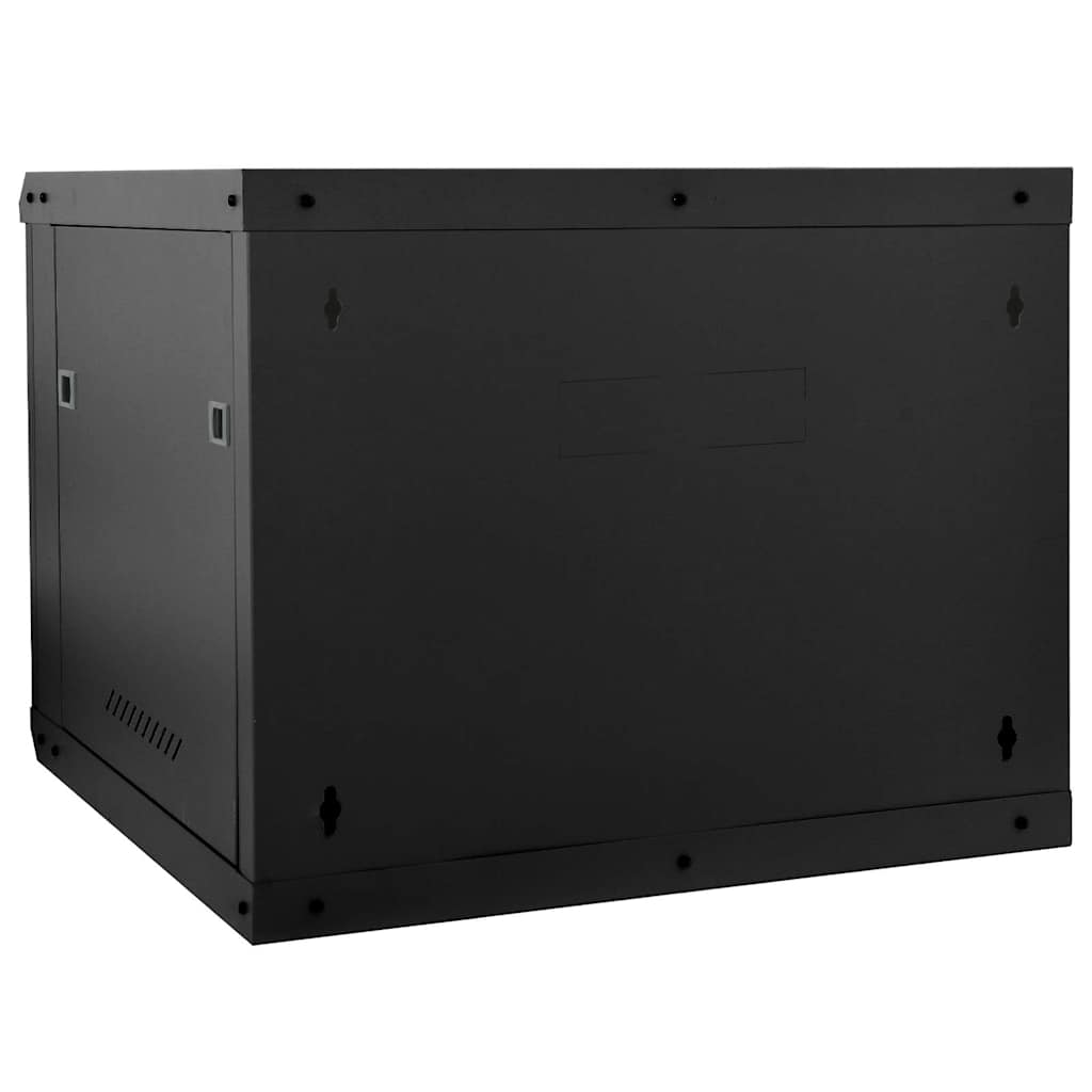 Netzwerkschrank mit Speicher Grau 60 x 45 x 28 cm Stahl