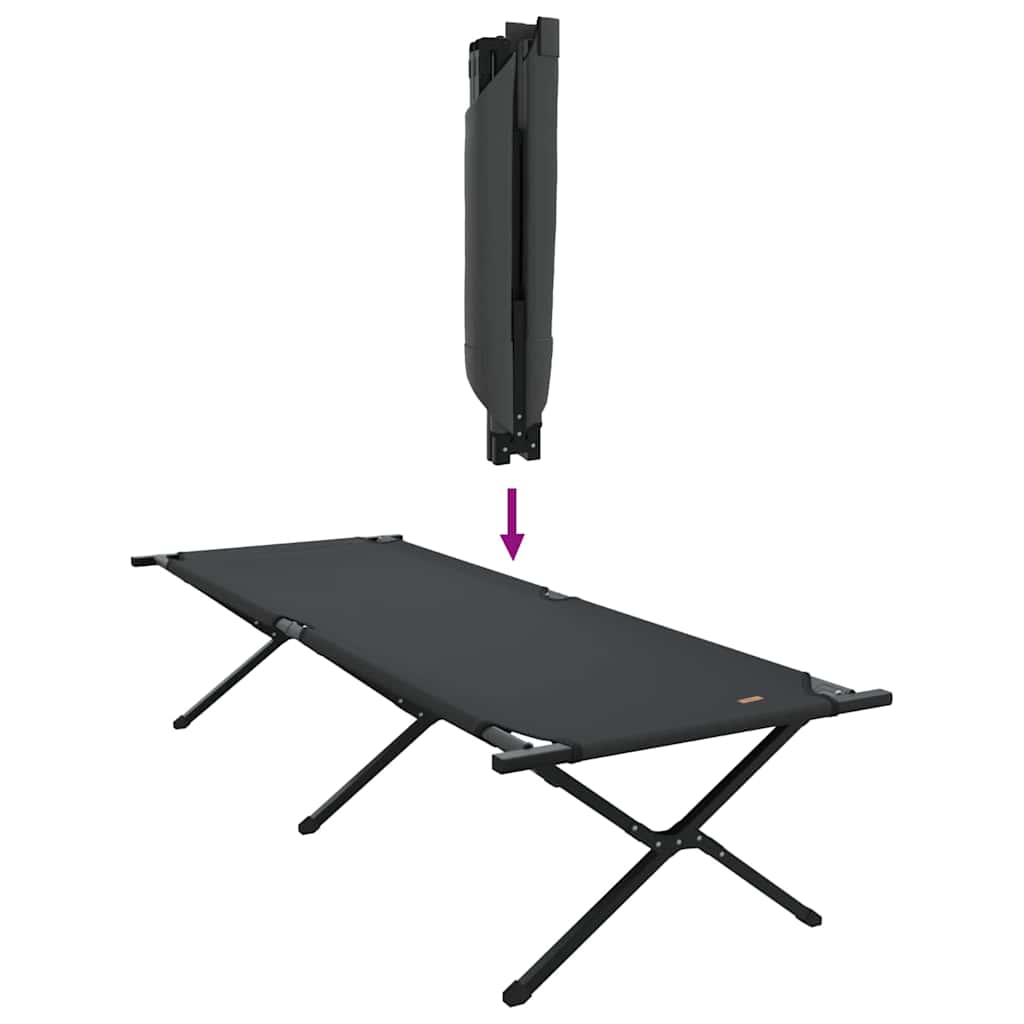 Klapp Schlafbett fürs Camping Blau 193 x 69 x 45 cm