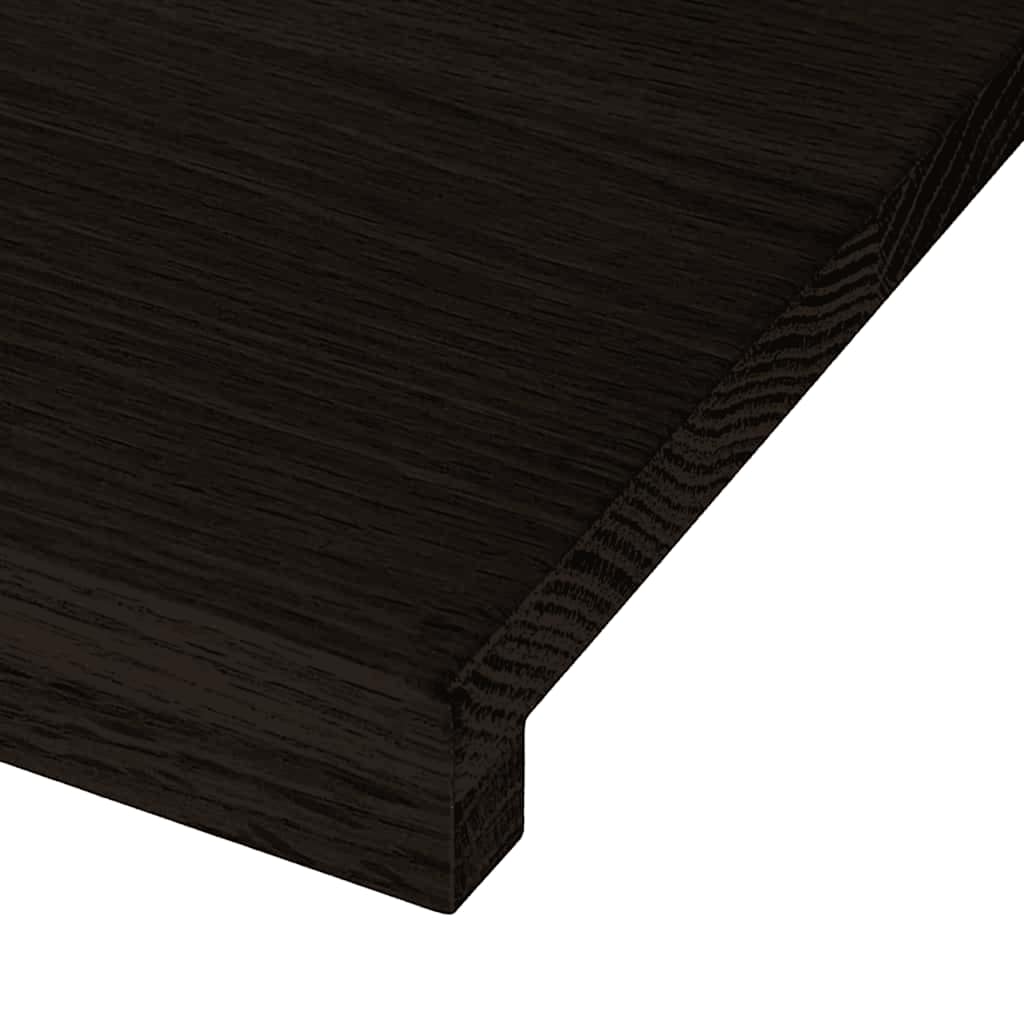 Treppenstufen 4 Stk. Unbehandelt 70x25x2 cm Massivholz Eiche