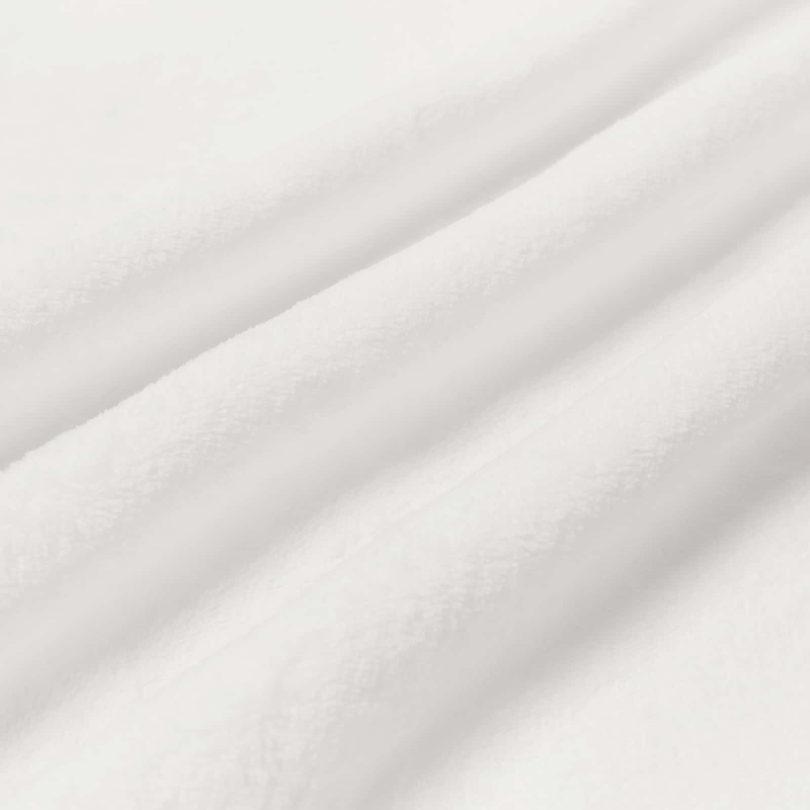 Überwurfdecke Beige 130 x 150 cm Fleece