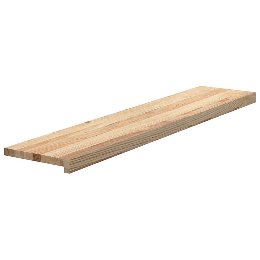 Treppenstufen 4 Stk. Unbehandelt 70x25x2 cm Massivholz Eiche