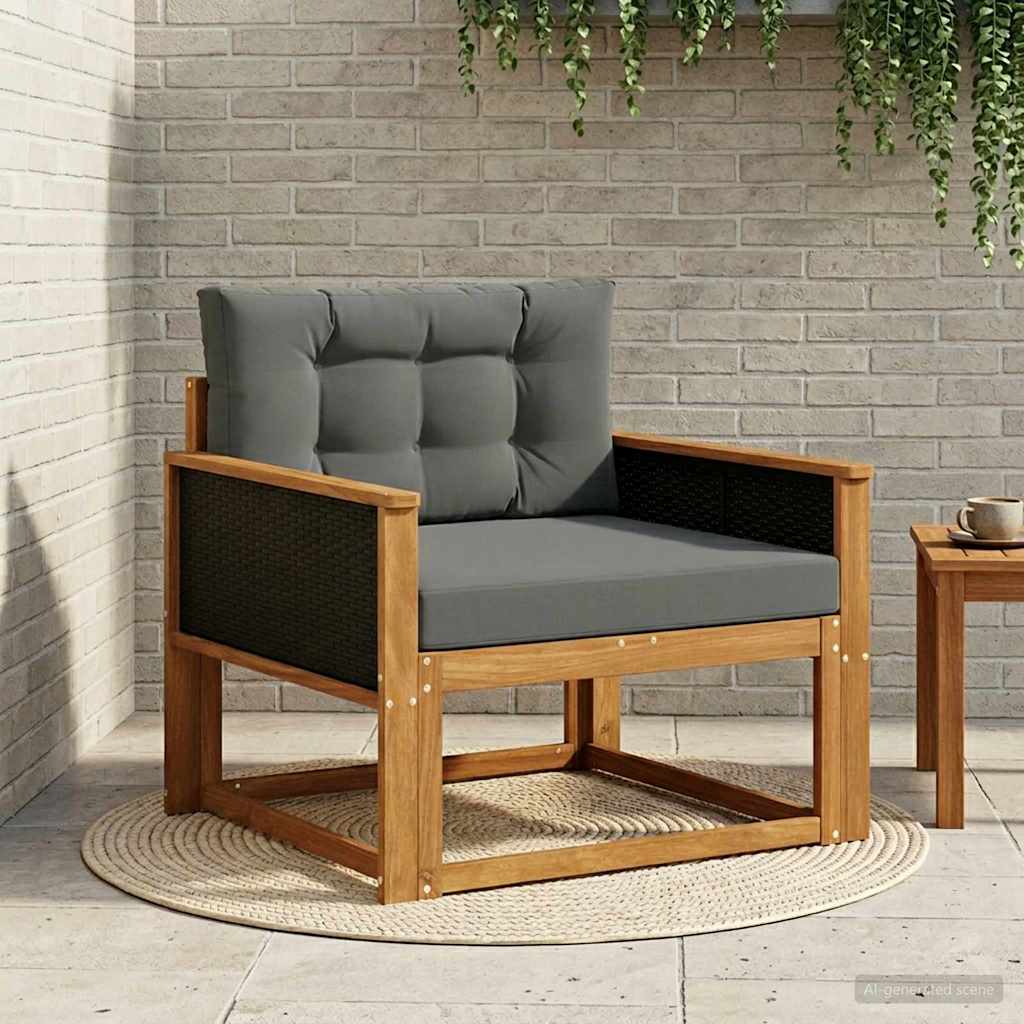Outdoor Mittelsofa Natur