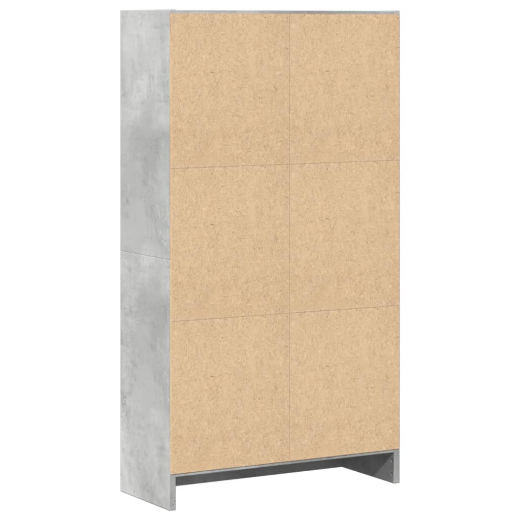 Bücherregal Weiß 40x24x75 cm Holzwerkstoff
