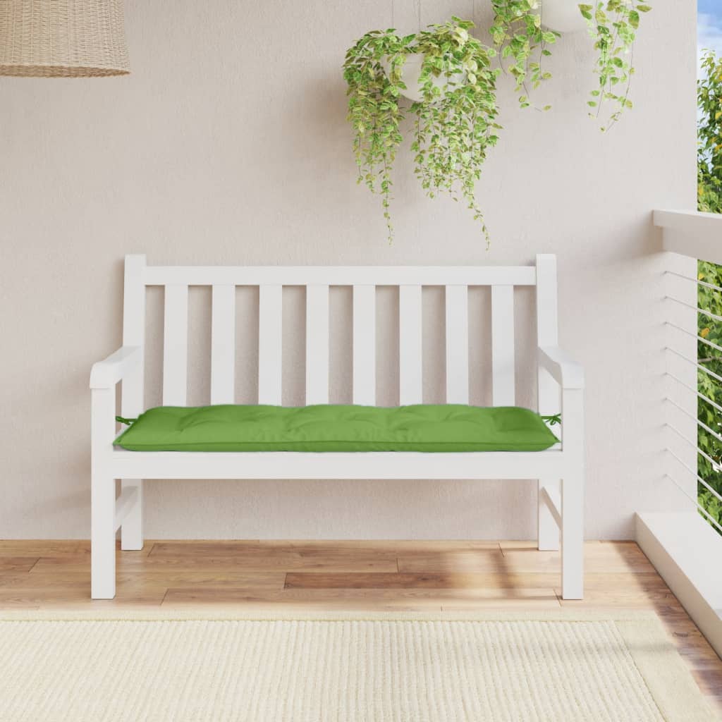 Gartenbank-Auflage Melange Anthrazit 100x50x7 cm Stoff