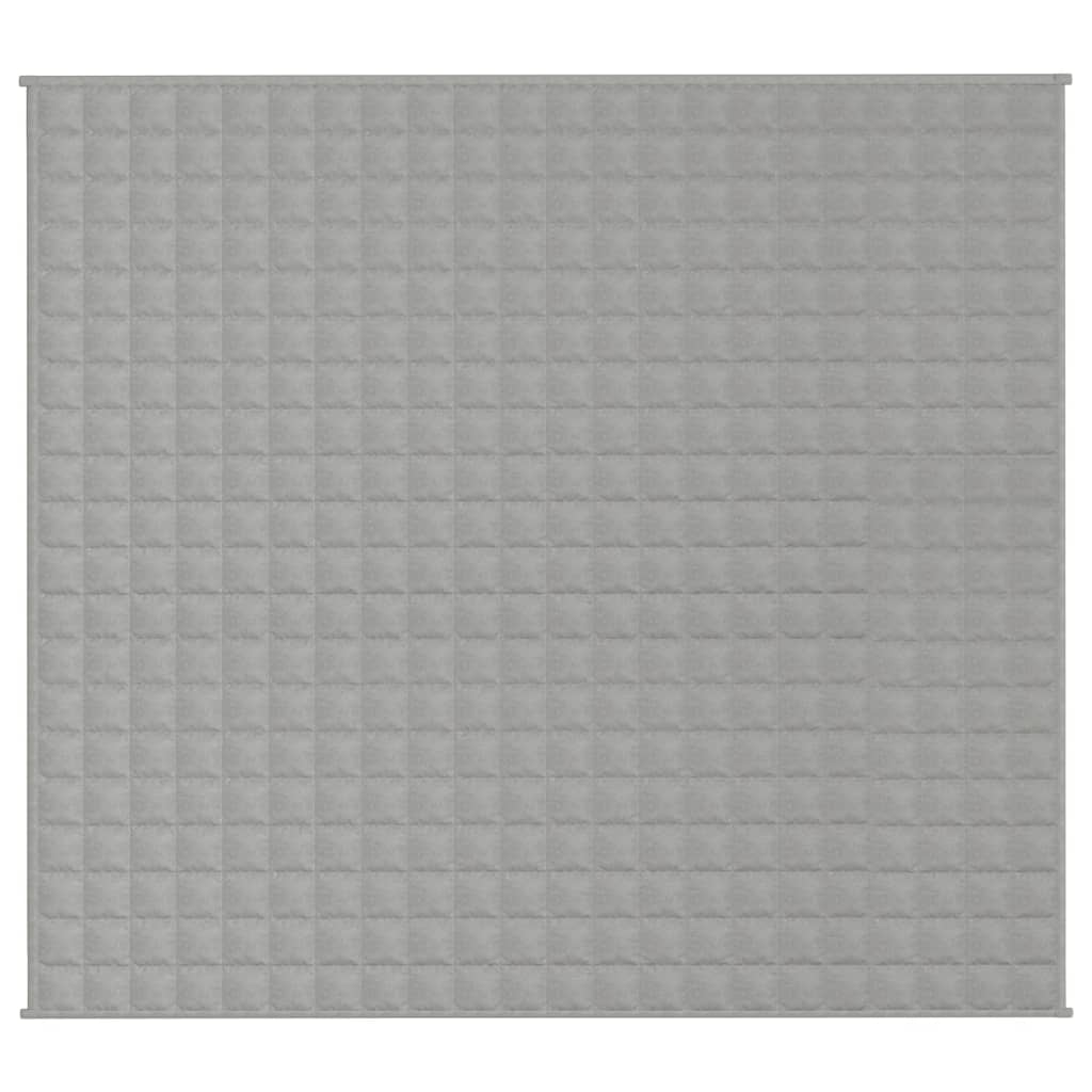 Gewichtsdecke Grau 122x183 cm 5 kg Stoff