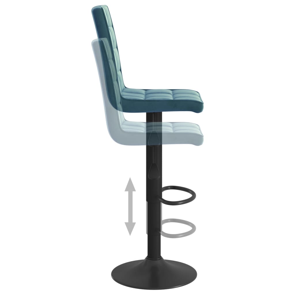 Barhocker Rosa Samt