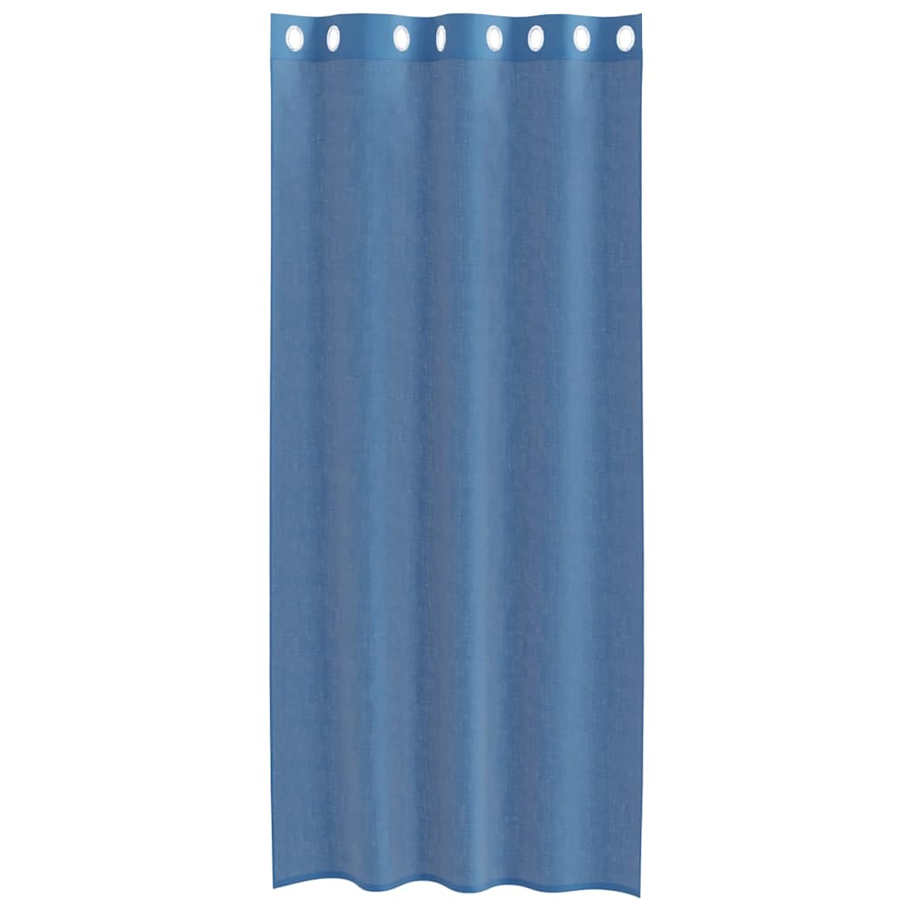 Voile Vorhänge mit Ösen 2 Stk. Apfelgrün 140x140 cm