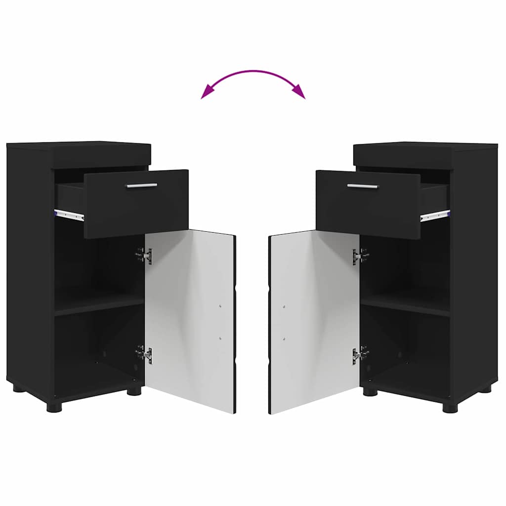 Badezimmermöbel-Set TULUM 2 pcs Weiß 60 x 34 x 63 cm