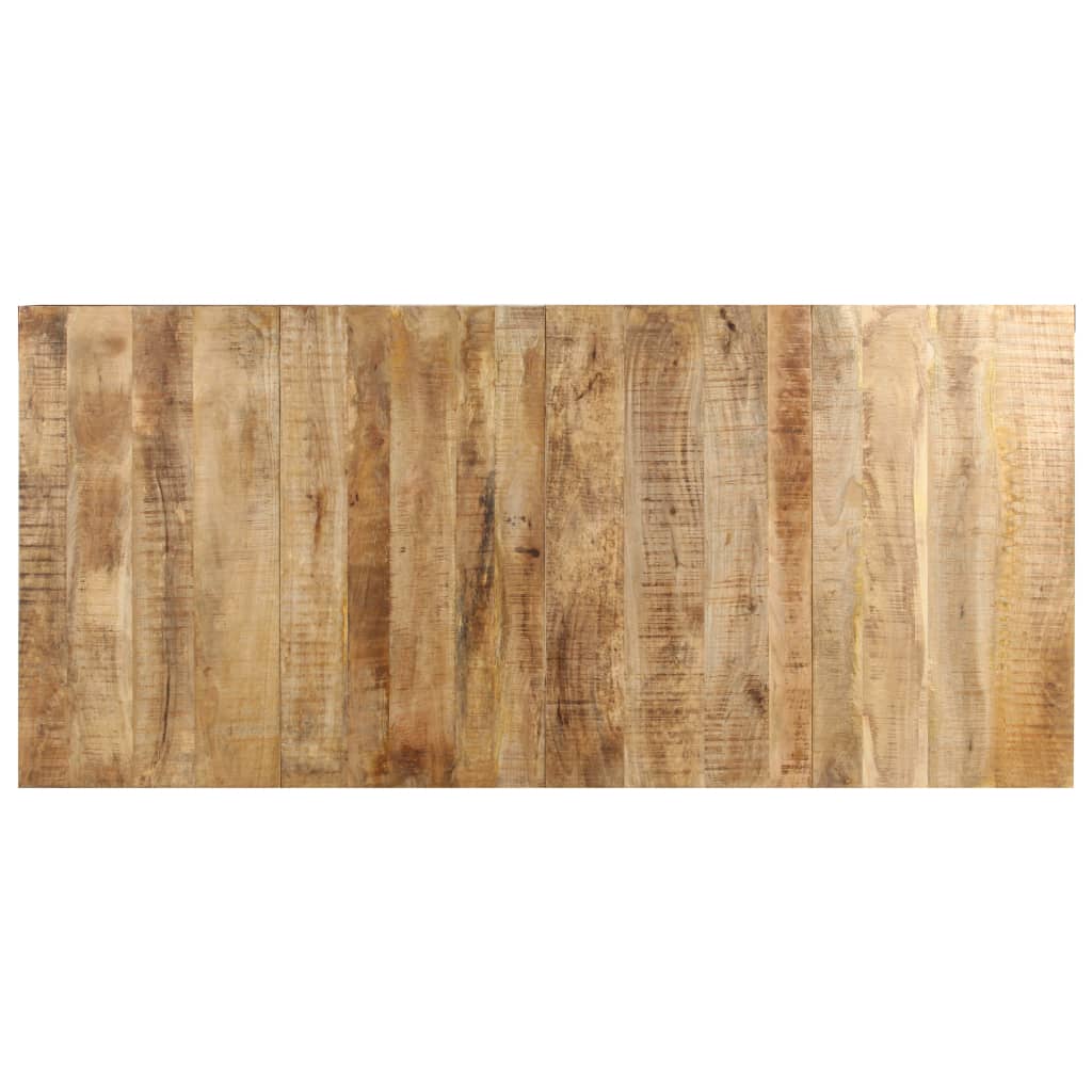 Esstisch 140x70x76 cm Raues Mangoholz