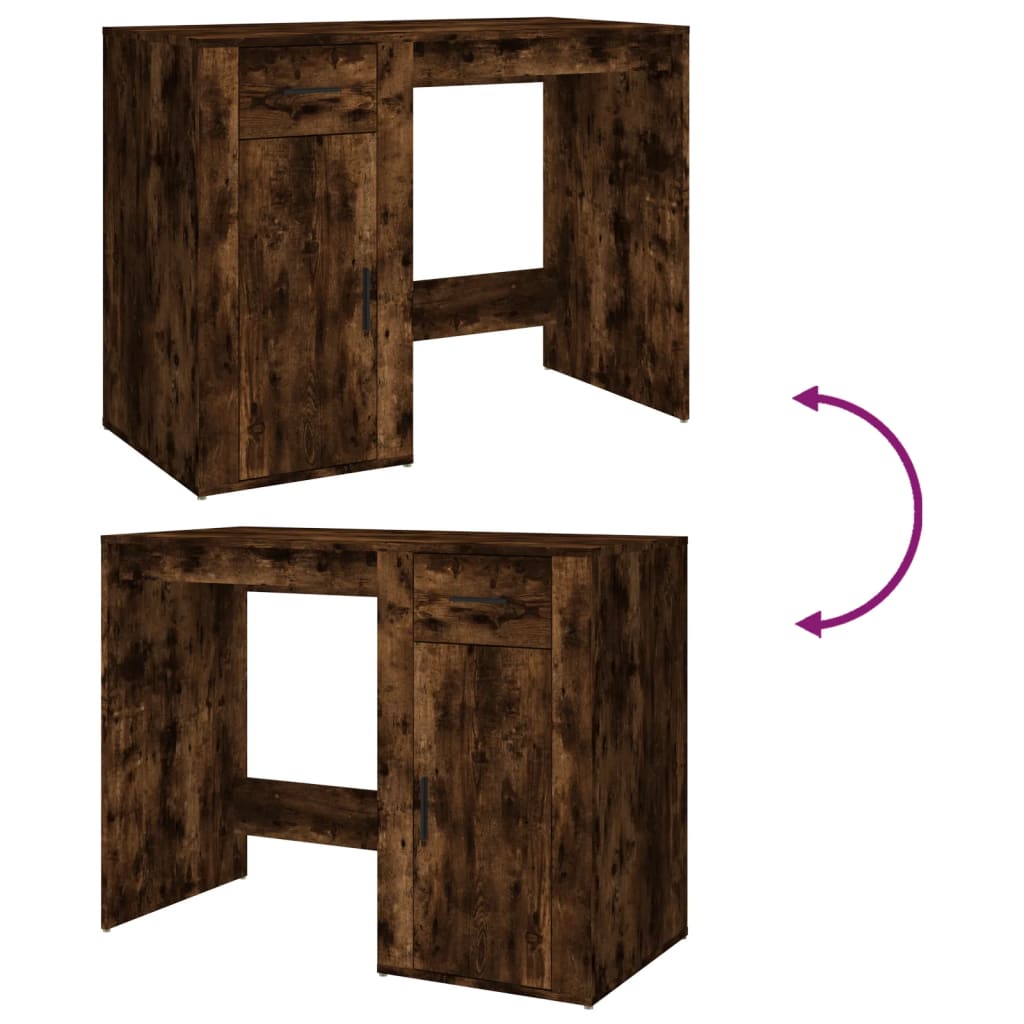 Schreibtisch Weiß 100x49x75 cm Holzwerkstoff