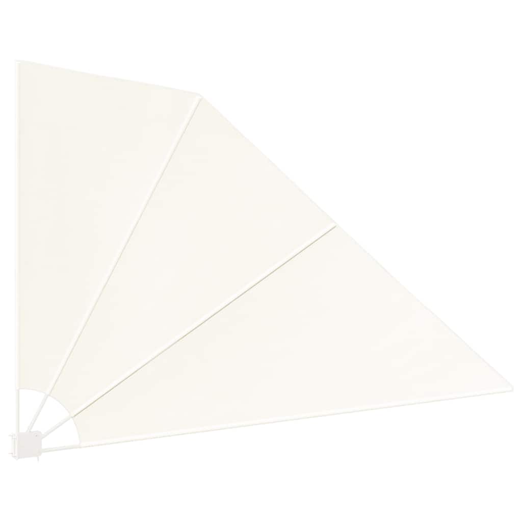 Faltbarer Balkonfächer Grau 210×210 cm