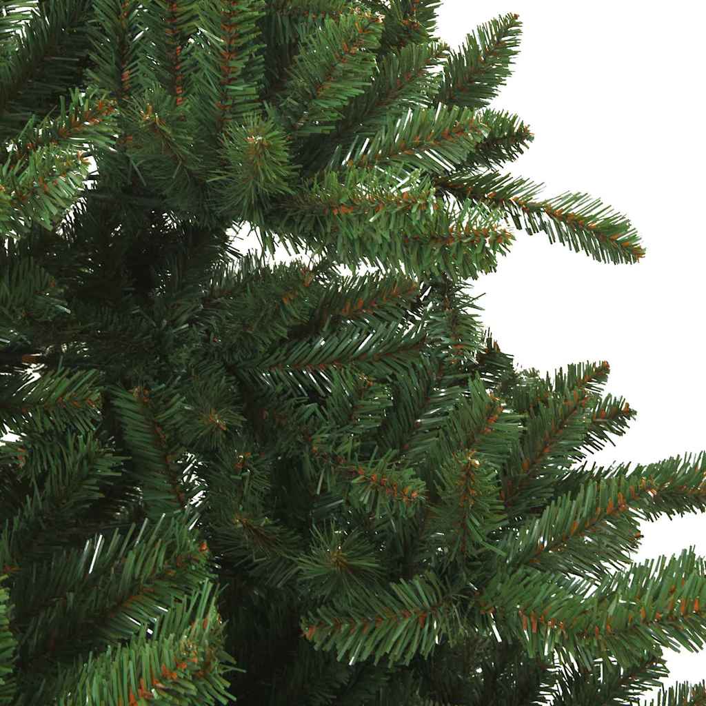 Künstlicher klappbarer Weihnachtsbaum Grün 150 cm PVC, Stahl