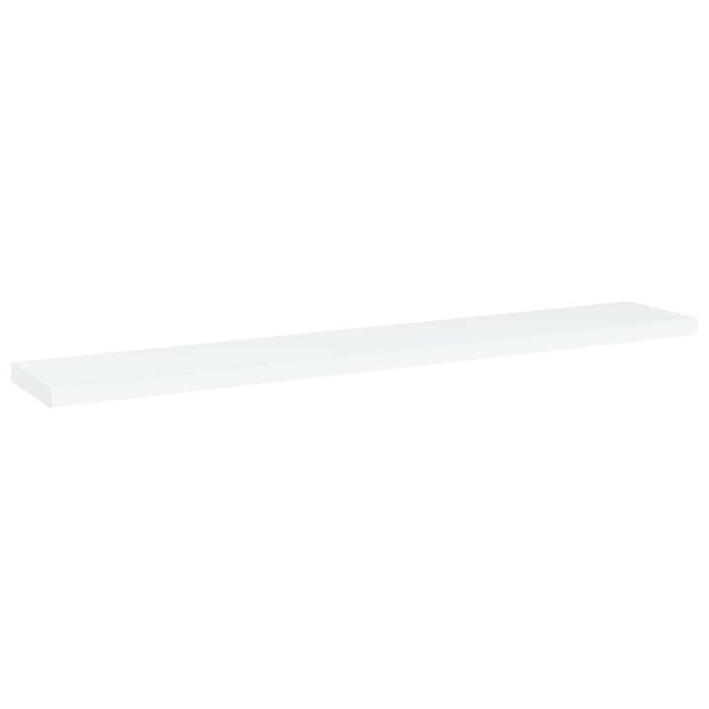 Bücherregal-Bretter 4 Stk. Weiß 40x10x1,5 cm Holzwerkstoff