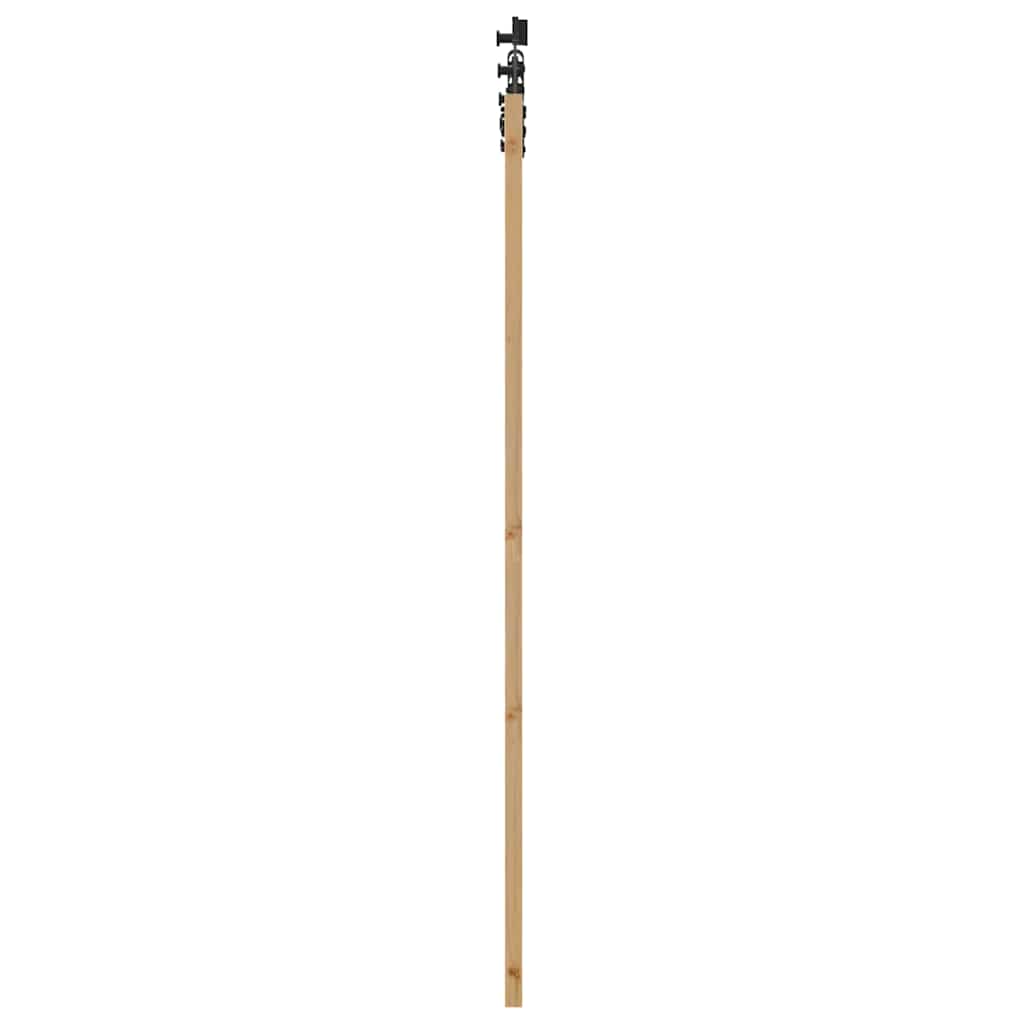 Schiebetür ORKDAL Natürlich und Schwarz 61 x 198,5 cm