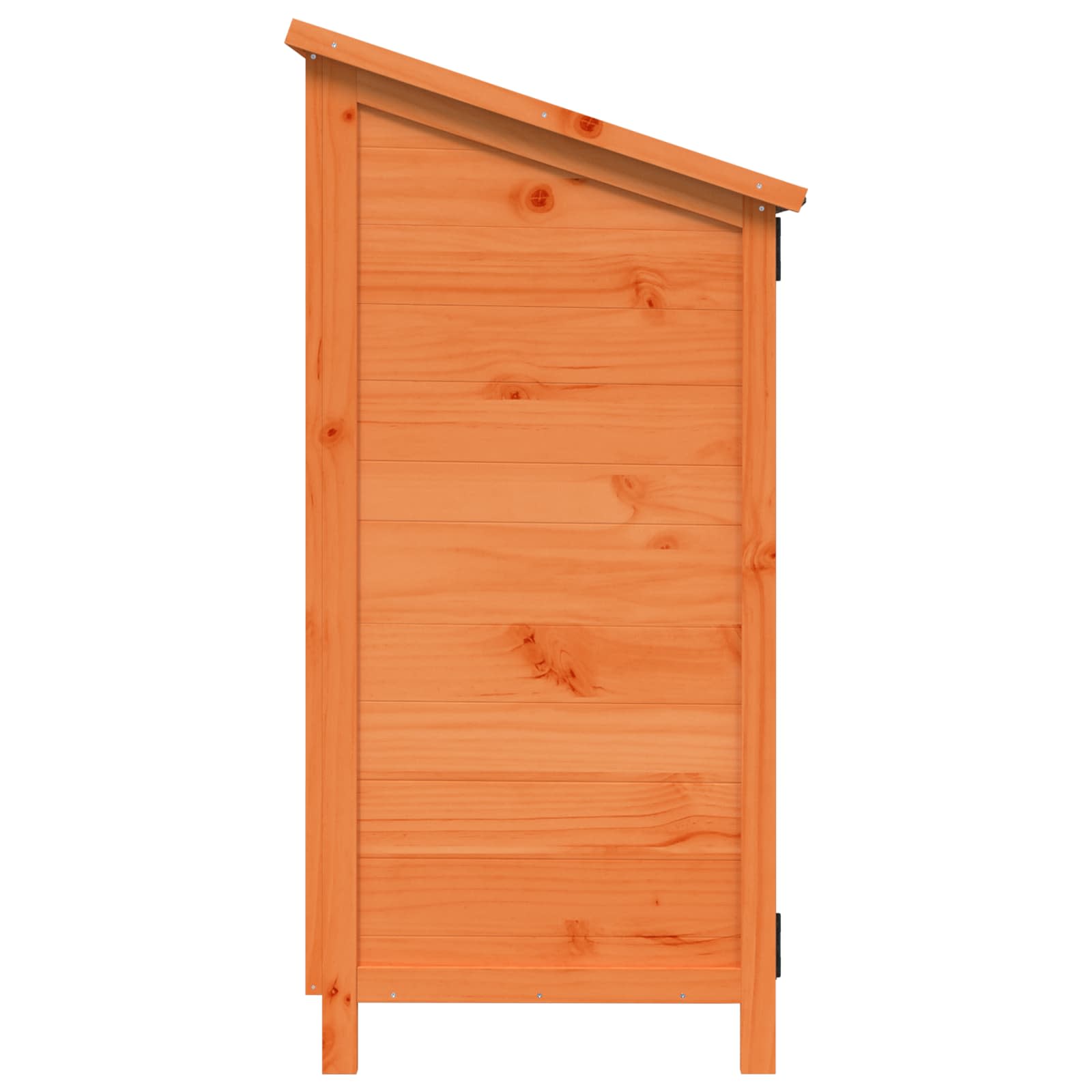 Gartenschuppen Natur 59,5 x 56 x 113,5 cm Massivholz aus Fichte