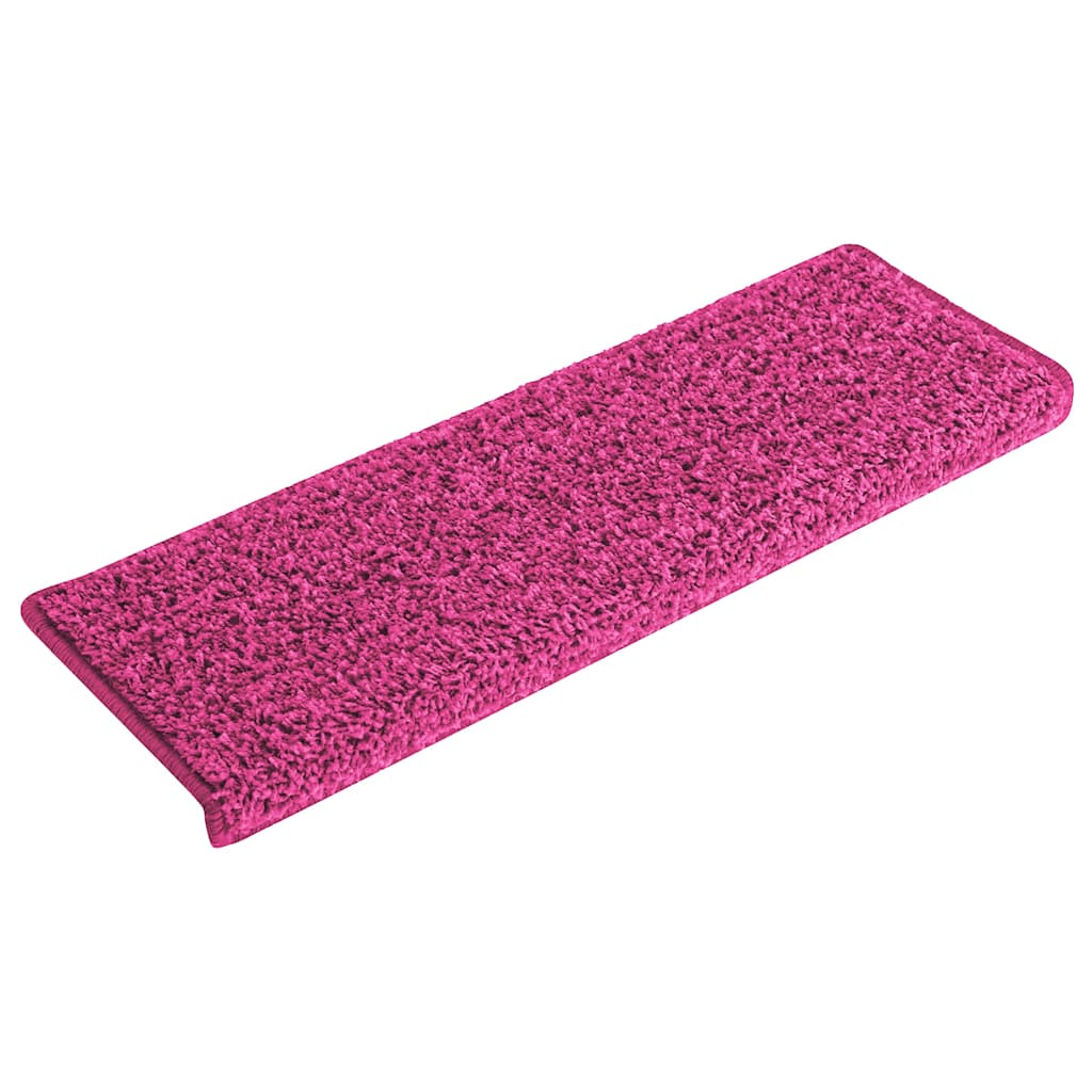 Stufenmatten 15 Stk. 65x21x4 cm Grau Rechteckiger Rand