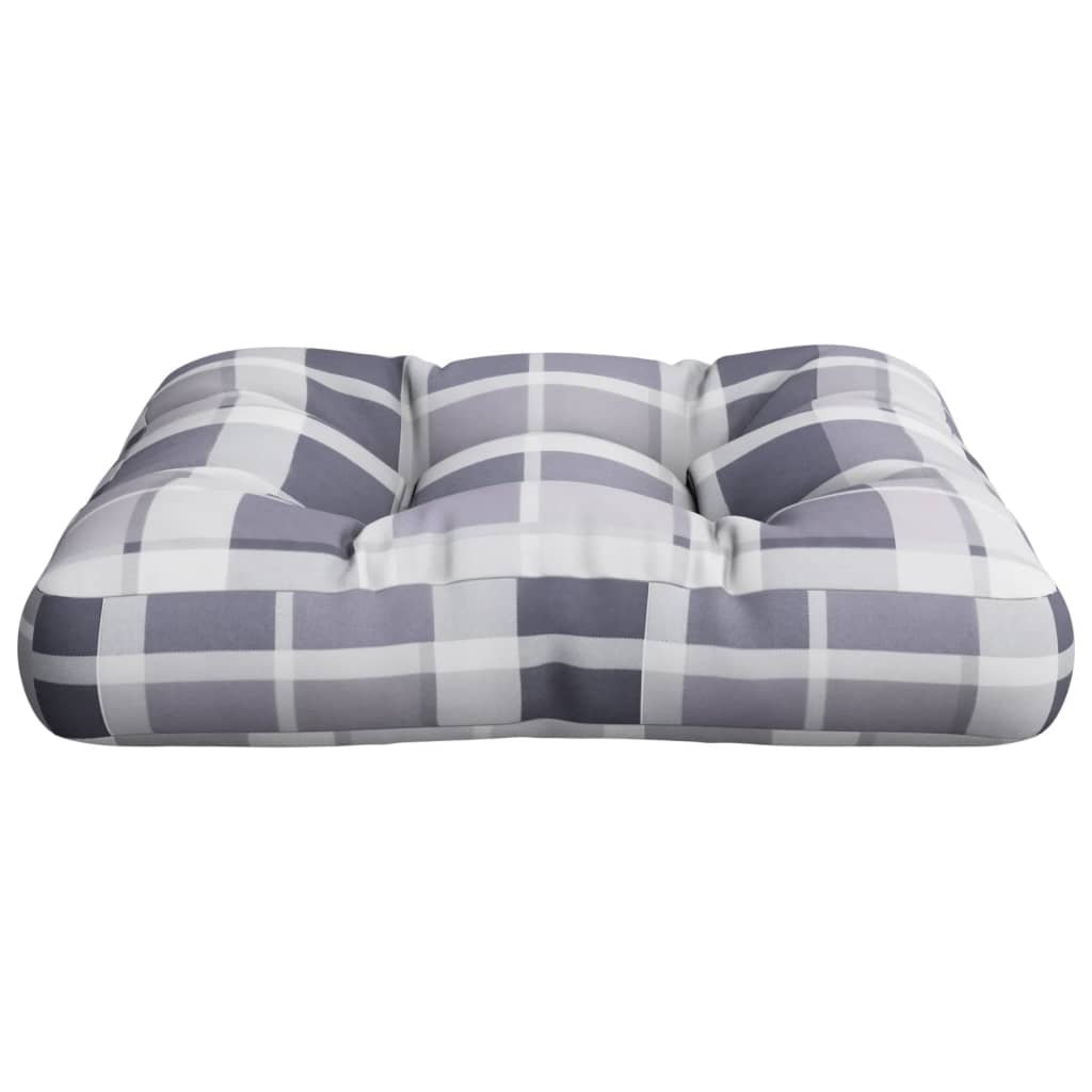 Palettenkissen Anthrazit 50x50x12 cm Stoff