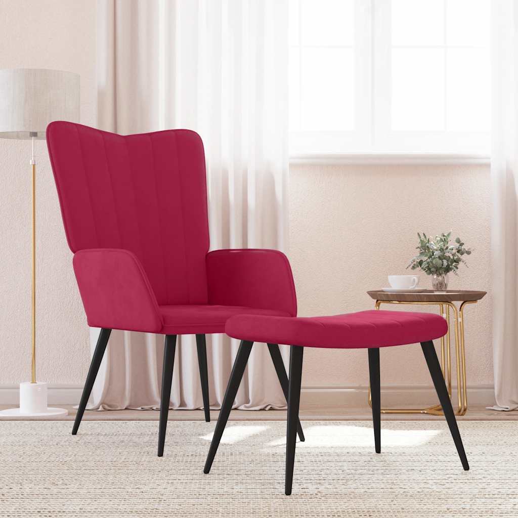 Relaxsessel Dunkelgrün Samt